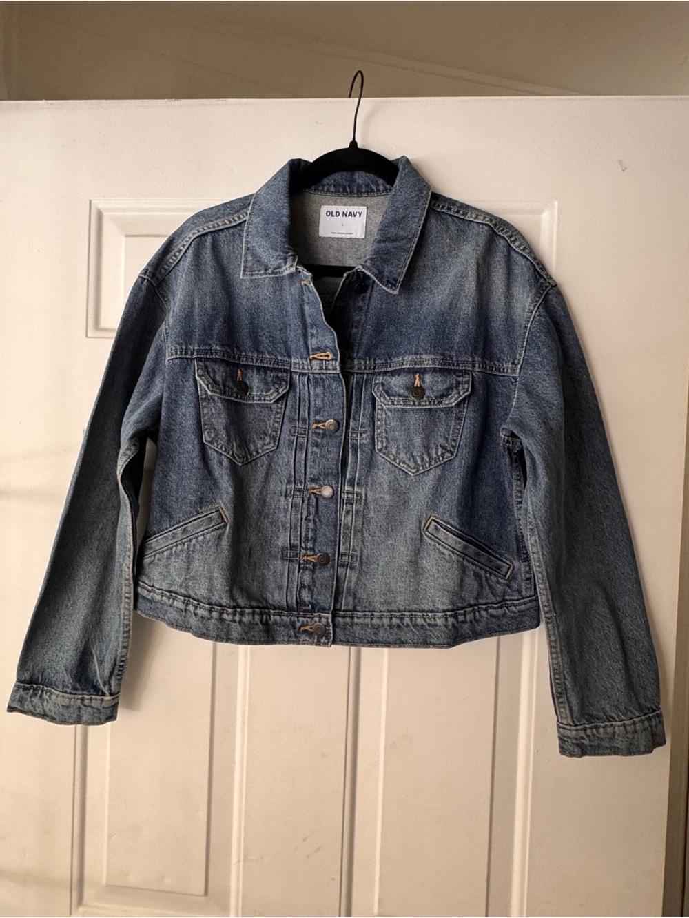 Old Navy Blue Denim Trucker Jacket